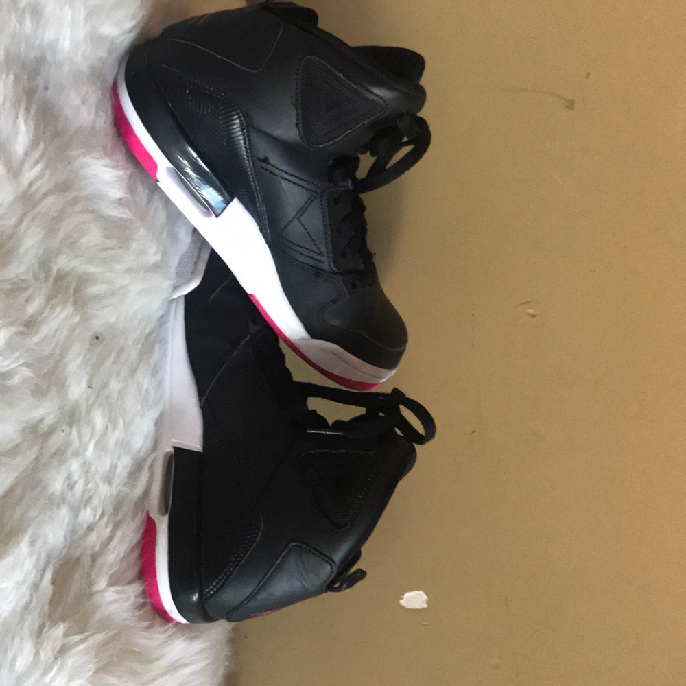 Old basketball shoes to small